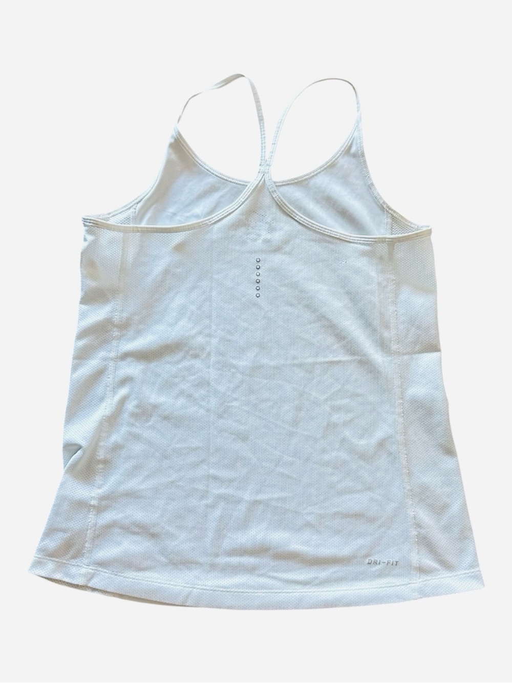 Nike White Racerback Performance Tank - Picture 2 of 3